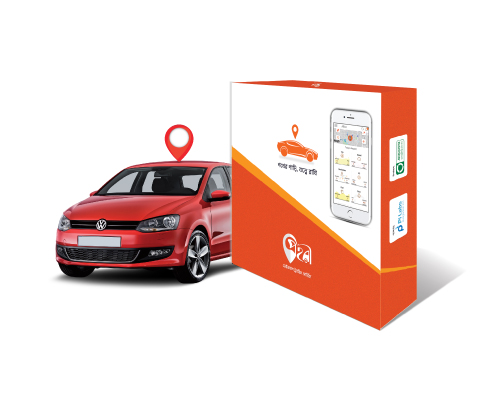 GPS Tracker Device with a Car